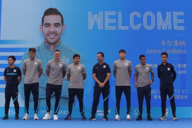 台湾28预测预测-广州城新7号卡尔多纳：希望创造属于自己的成就
